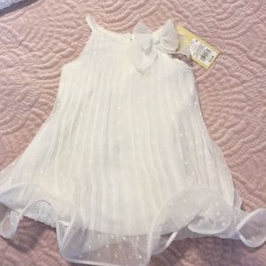 Lined, White NWT 18m Dress